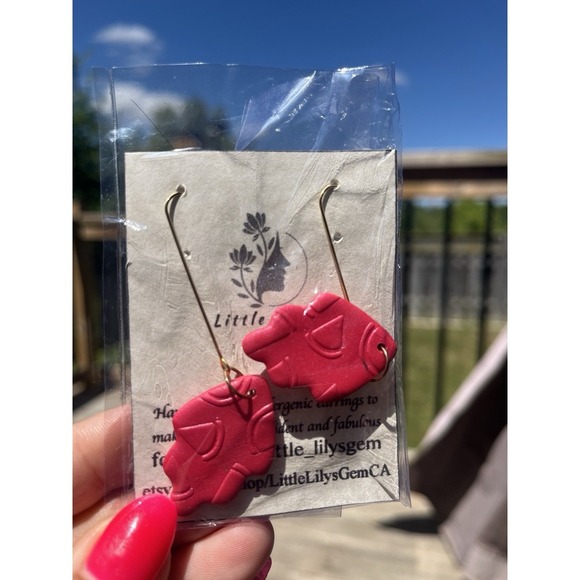 For ResellHandmPolymer Clay earrings lot  -3  Unique 25 Pcs  Stainless Steel - Picture 10 of 16